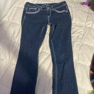 Low waisted Dark blue Jeans